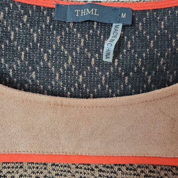 THML Brown Sleeveless Dress - Picture 4 of 5